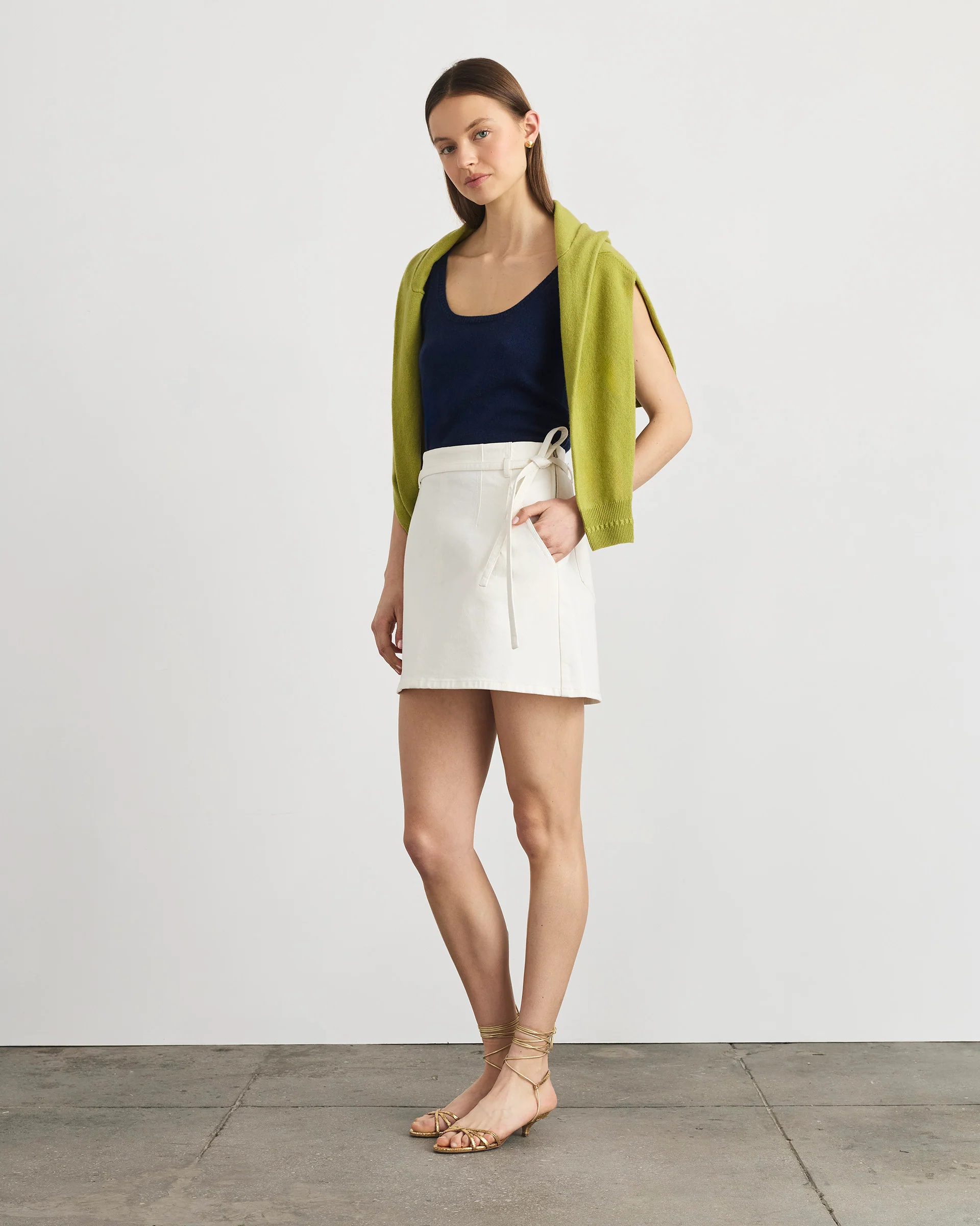 Annika Denim Skirt - Image 4