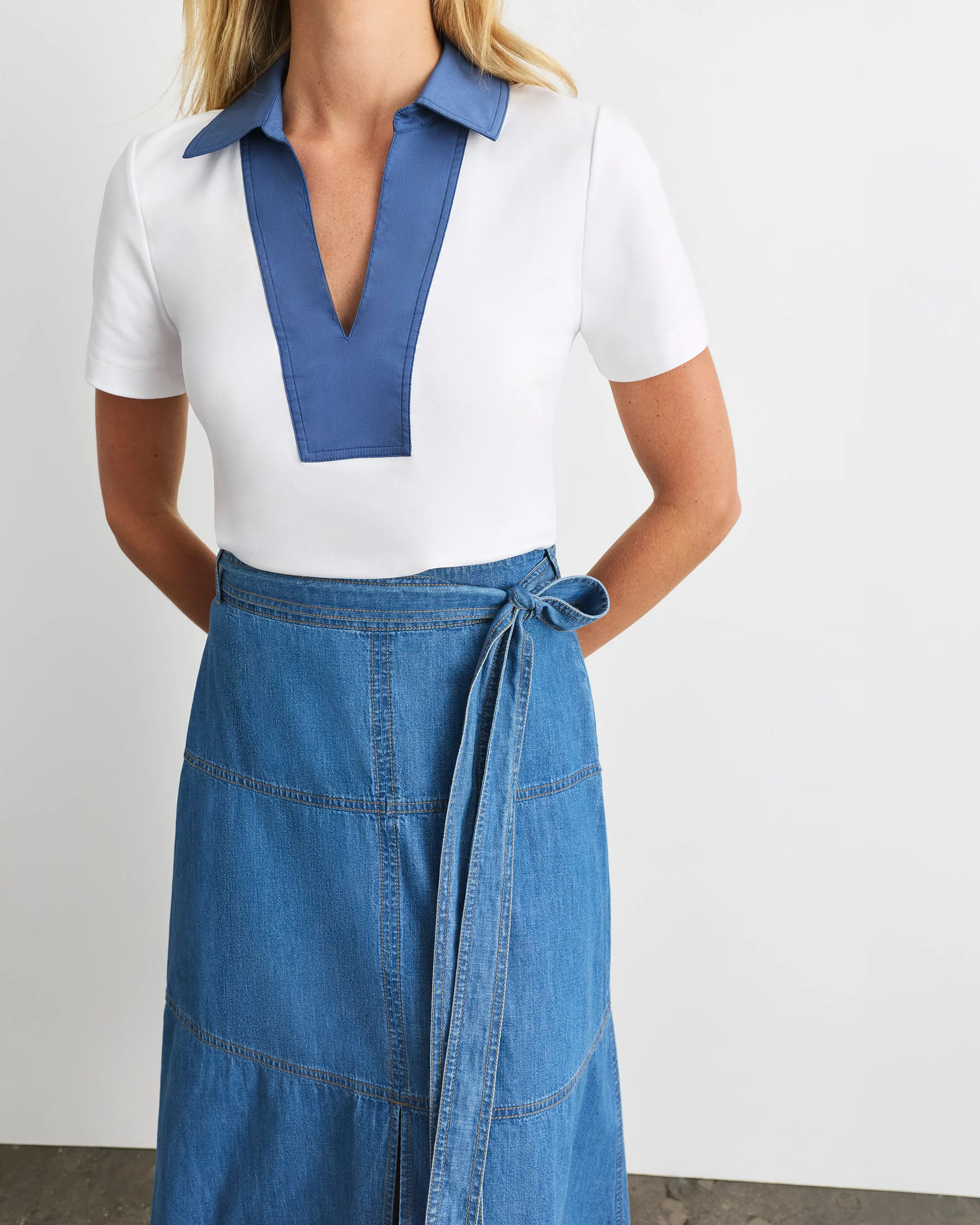 Hudley Denim Skirt - Image 4