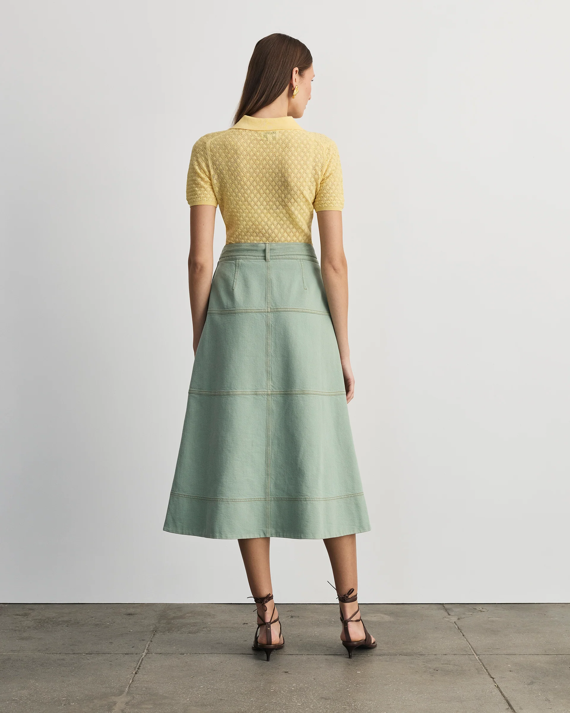 Hudley Denim Skirt - Image 5