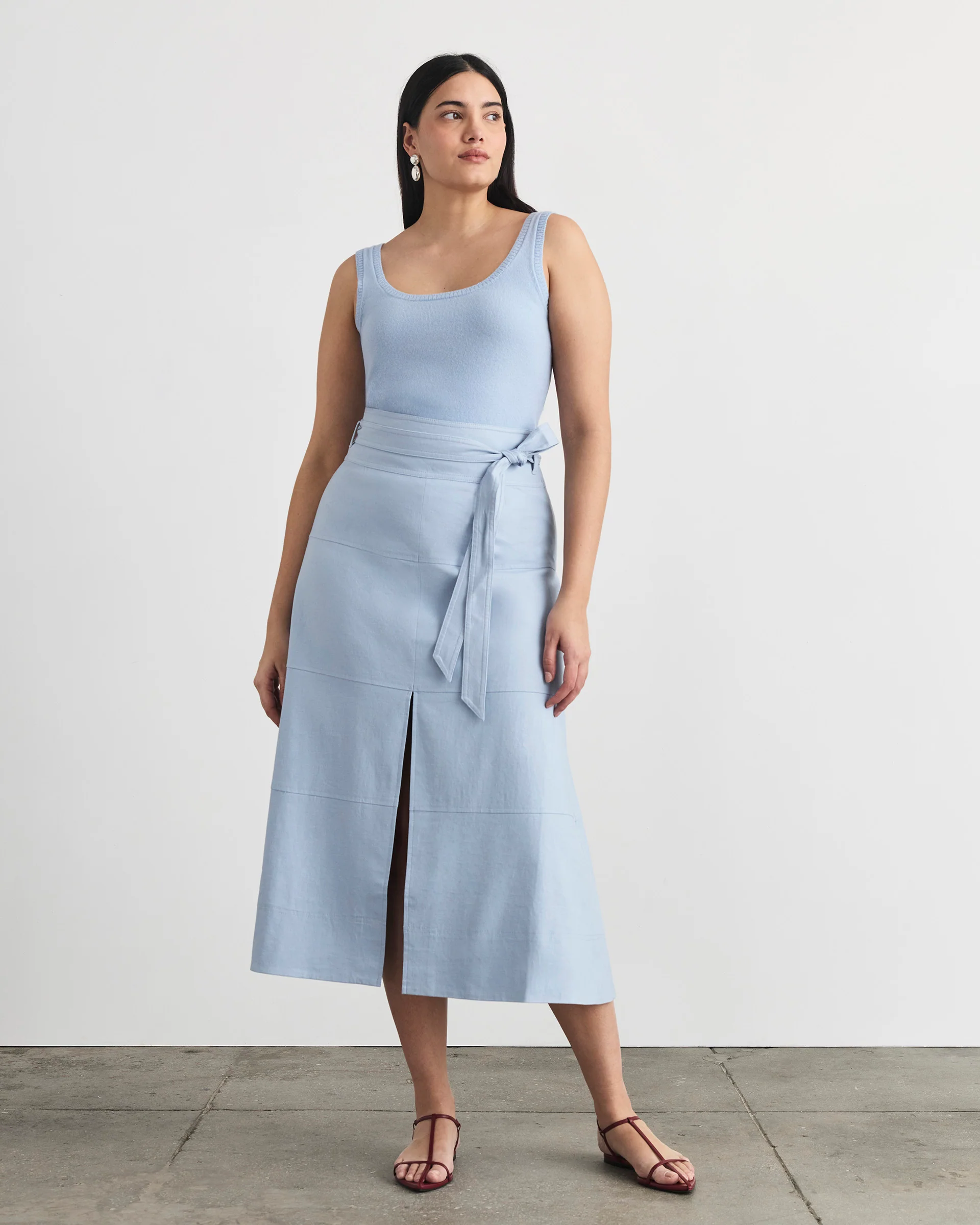 Linen Hudson Skirt