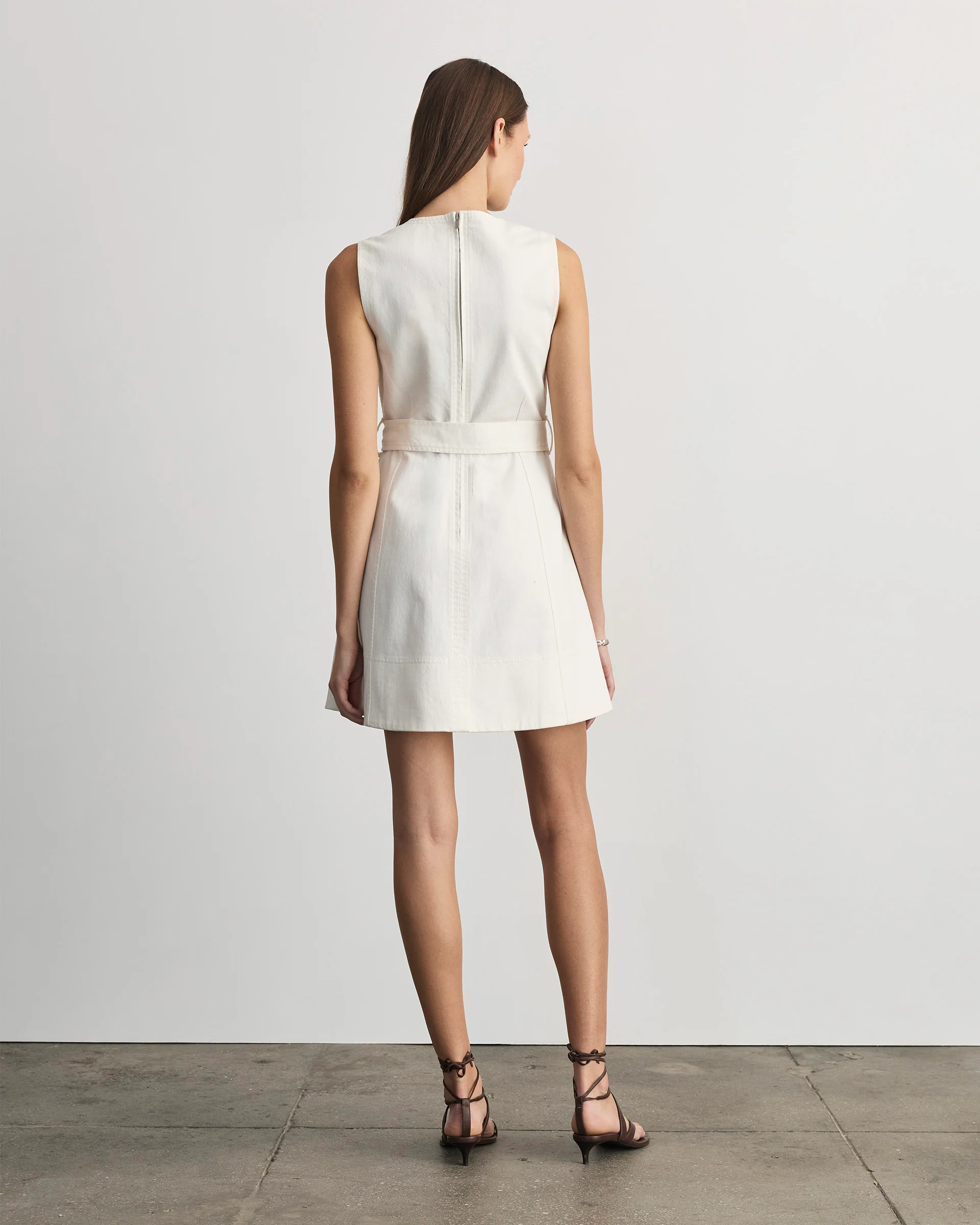 Reina Denim Dress - Image 4