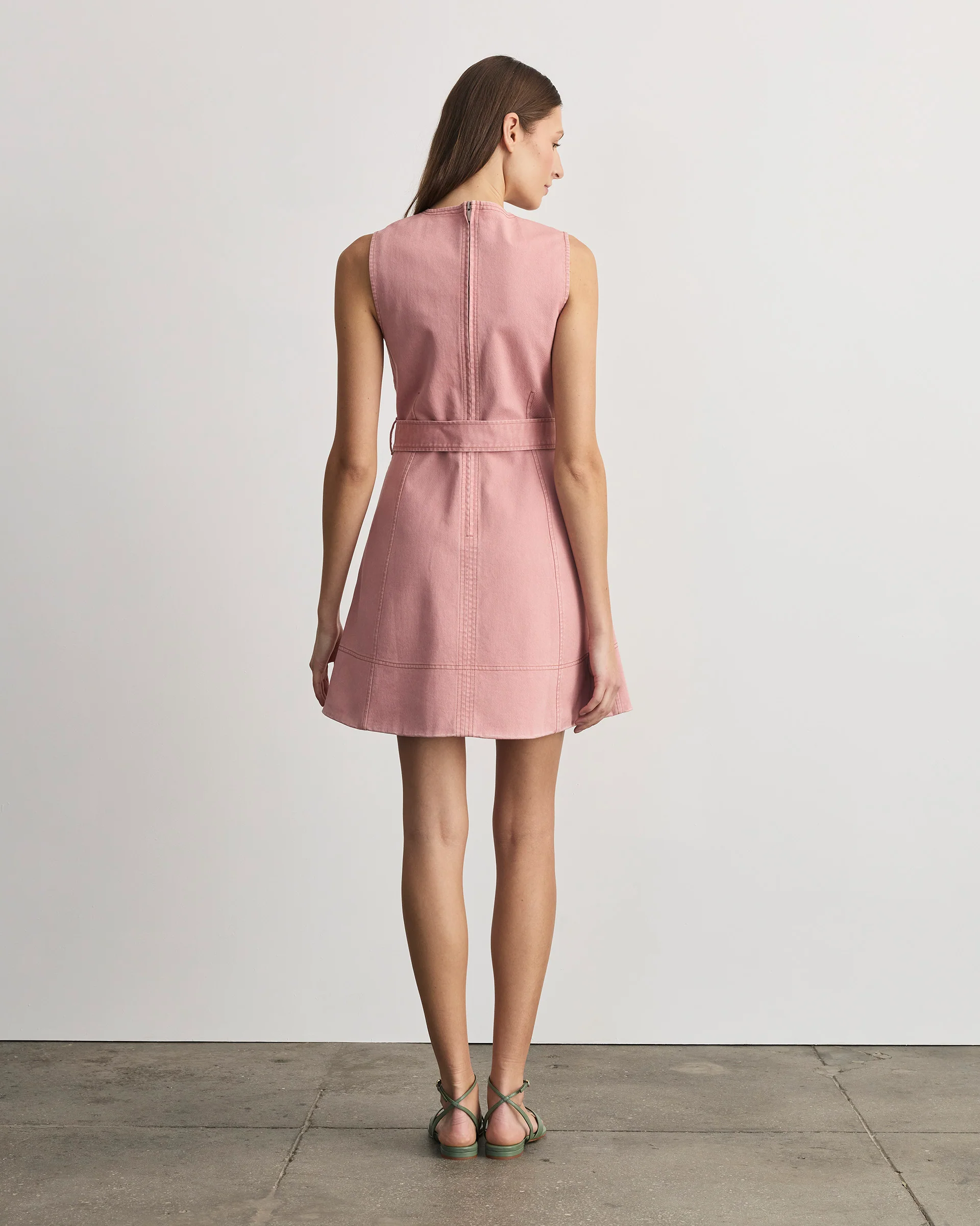 Reina Denim Dress - Image 7