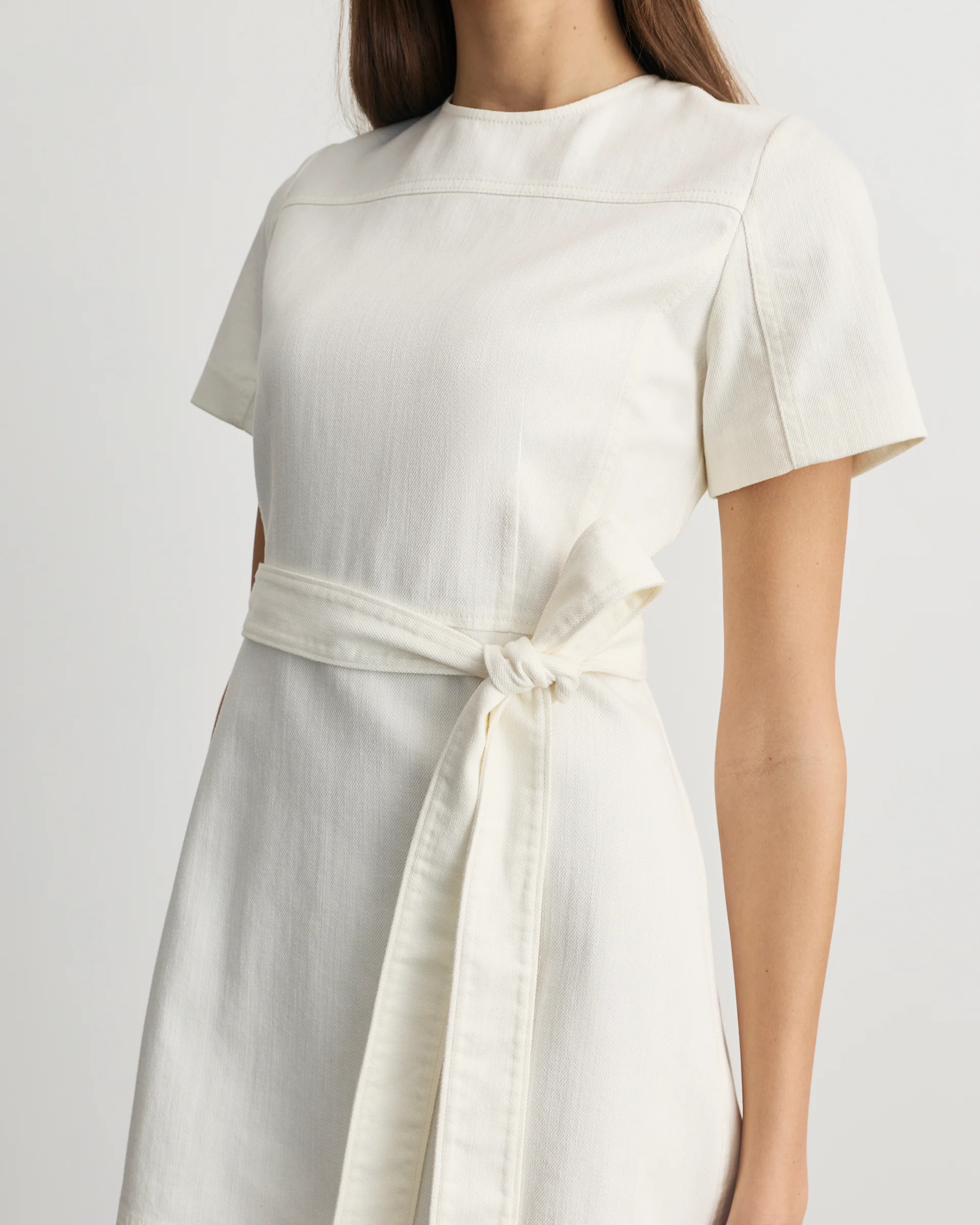 Short Ella Denim Dress - Image 3