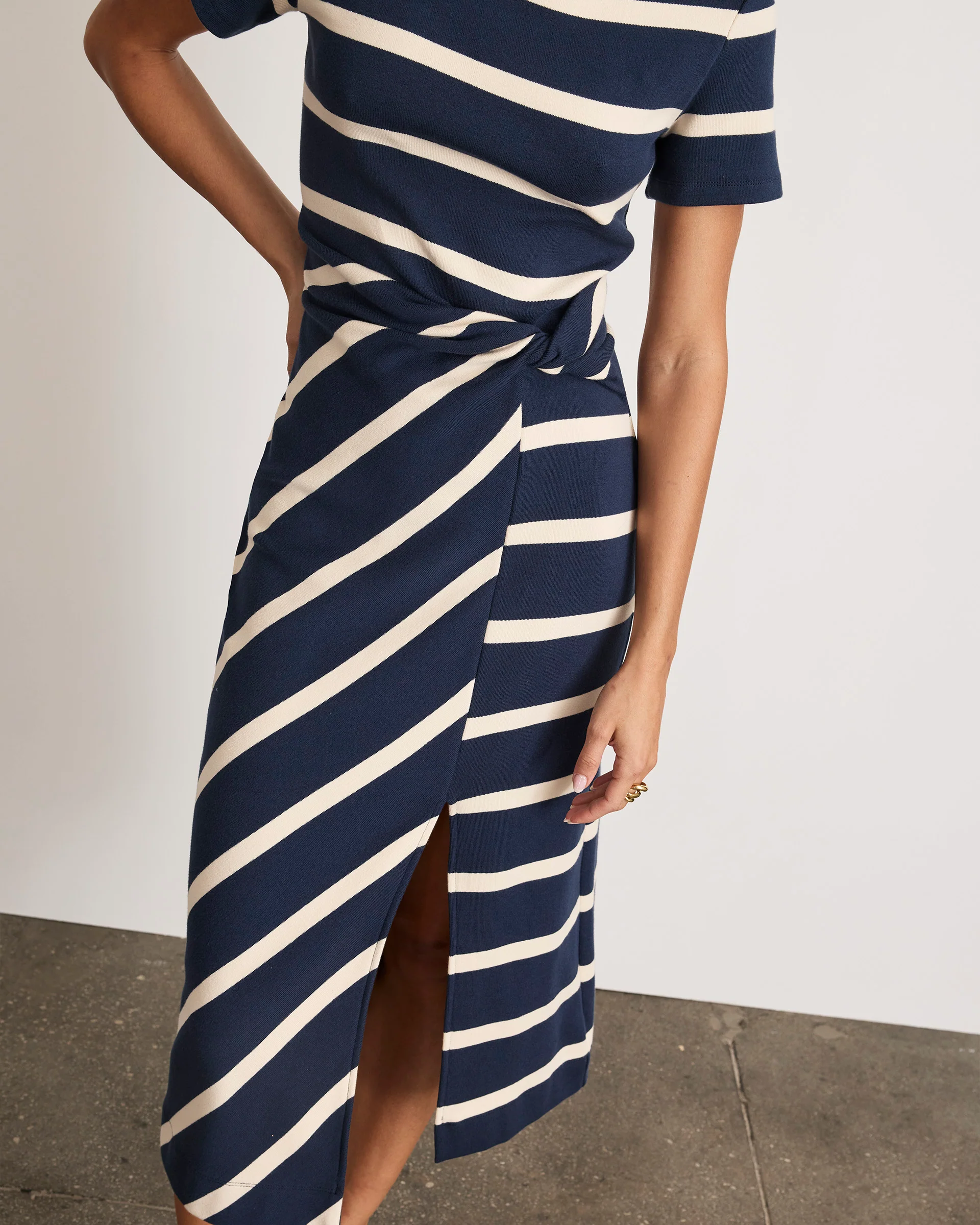 Short Sleeve Striped Cody Dress - Image 3