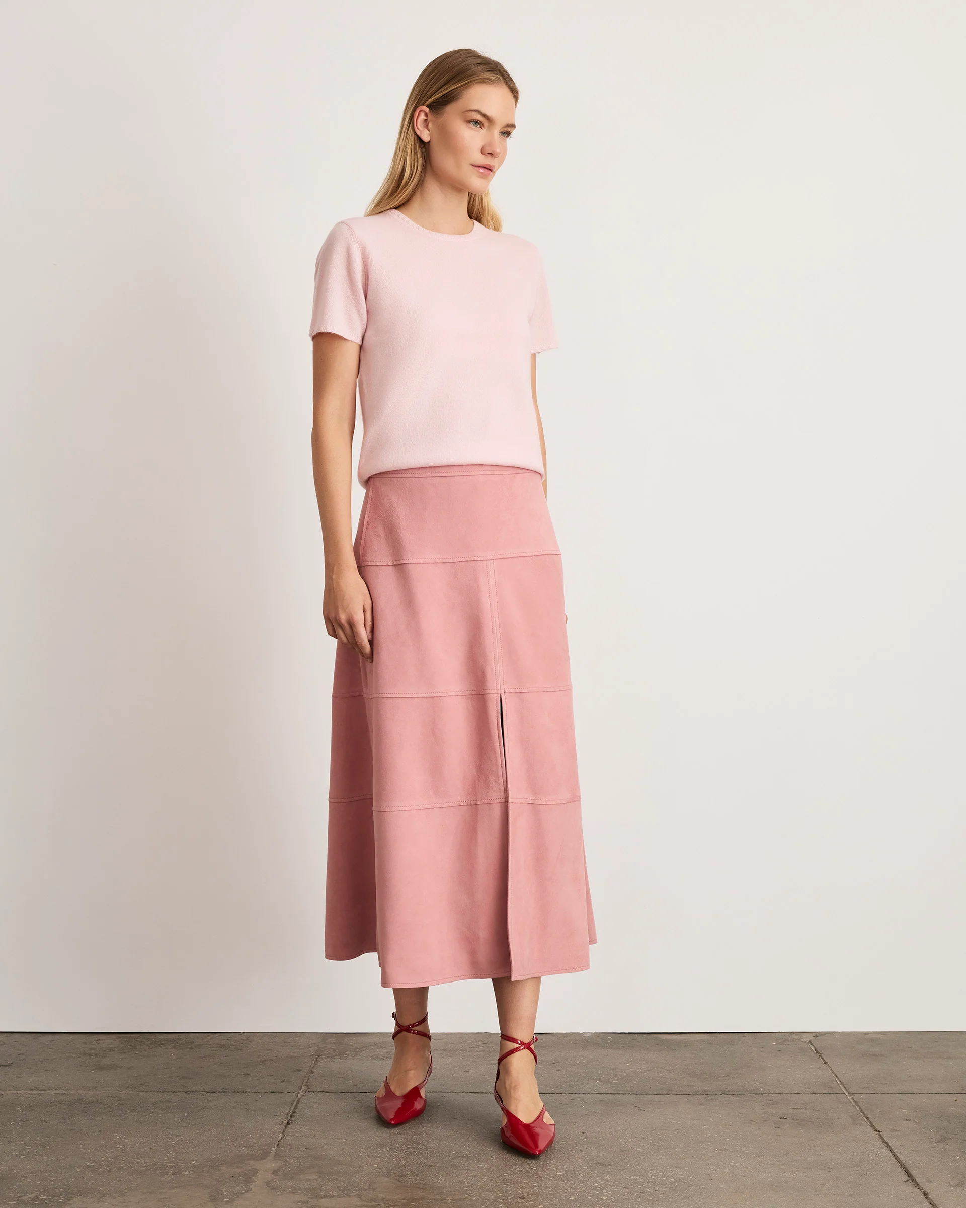 Suede Hudson Skirt - Image 2